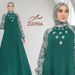 Gamis Plisket set kerudung