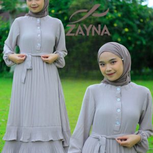 Gamis kringkle plisket